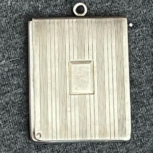Antique Napier Sterling Silver Slide Locket